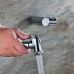 ZZB All Copper hot and Cold wash Bidet Bidet Faucet/Bidet/Toilet Angle Valve Gun Nozzle Pressurized Suit - B07F82W8NN